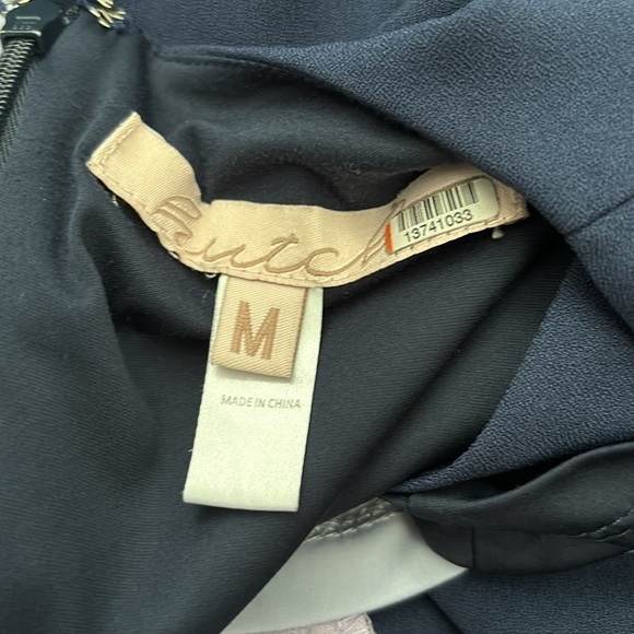 HUTCH Colorblock Wrap Dress Size Medium - Picture 10 of 11